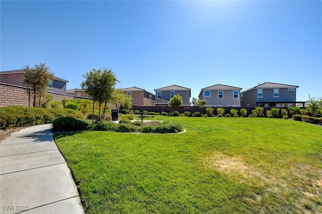 view of yard