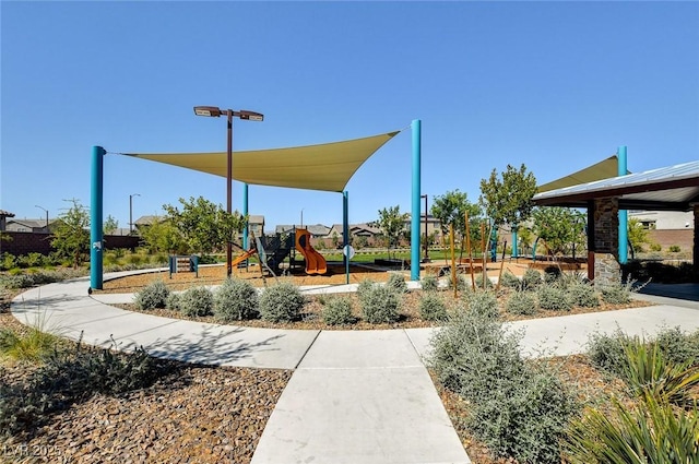 view of community play area