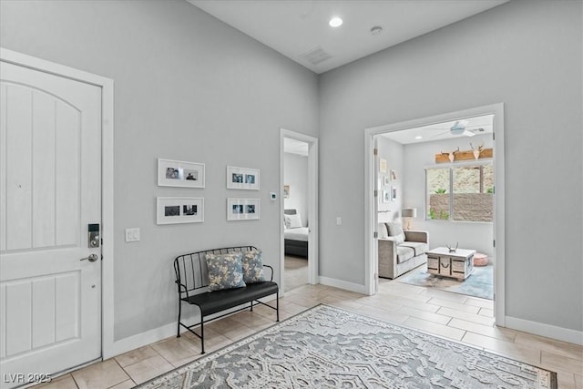 38 Costa Tropical Dr, Henderson, NV 89011 - foyer entrance with recessed lighting and baseboards
