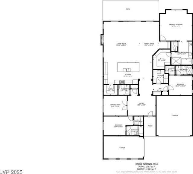 38 Costa Tropical Dr, Henderson, NV 89011 - room layout