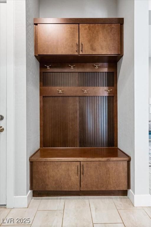 38 Costa Tropical Dr, Henderson, NV 89011 - mudroom featuring baseboards and light tile patterned floors