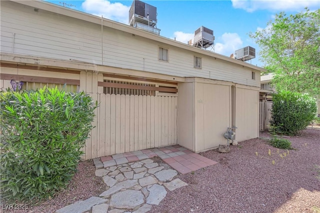 4770 Topaz St Unit 108, Las Vegas, NV 89121 - rear view of house with central air condition unit