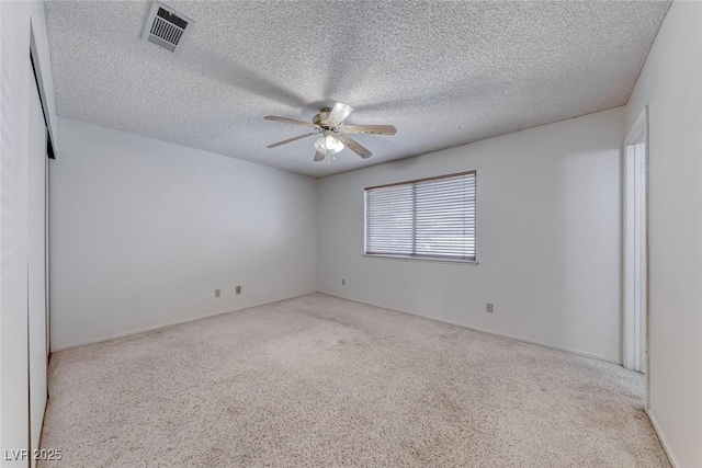 729 Scottsdale St, Henderson, NV 89002 - unfurnished room featuring ceiling fan, carpet floors, and a textured ceiling