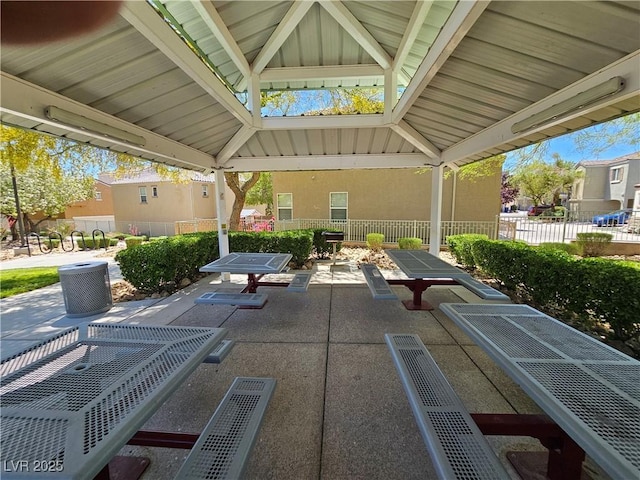 7461 Enviable Ct, Las Vegas, NV 89149 - view of patio with fence and central air condition unit