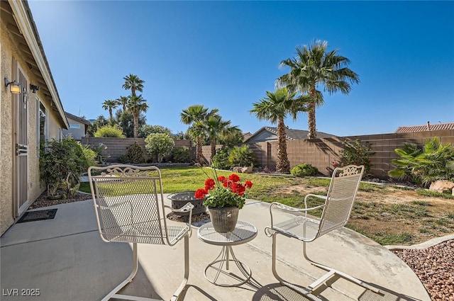 10212 Donald Weese Ct, Las Vegas, NV 89129 - view of patio / terrace with a fenced backyard