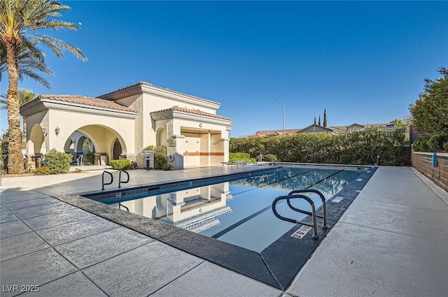 10212 Donald Weese Ct, Las Vegas, NV 89129 - community pool featuring a patio
