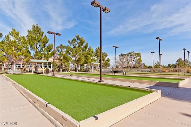 9552 Gold Bank Dr, Las Vegas, NV 89134 - view of home's community with a game area