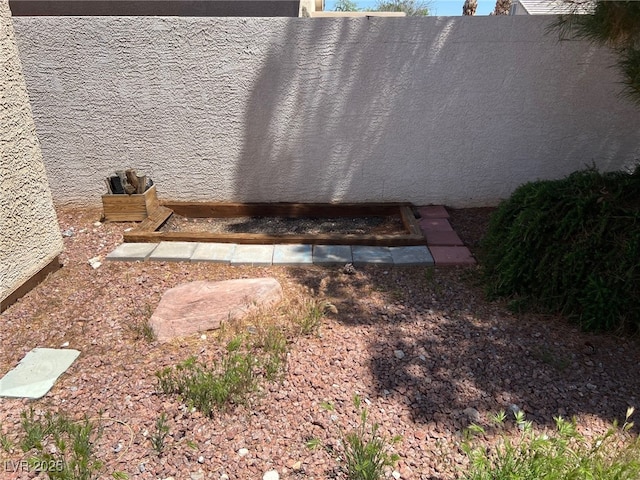 exterior view of stucco siding