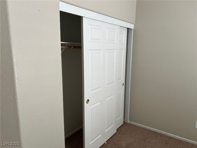 view of closet