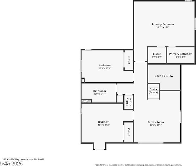253 Kindly Way, Henderson, NV 89011 - home floor plan