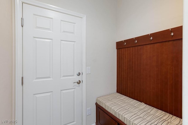 view of mudroom
