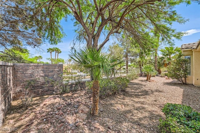 4552 Largo Cantata St, Las Vegas, NV 89135 - view of yard featuring fence