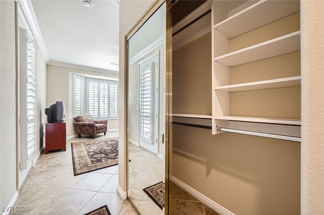 4552 Largo Cantata St, Las Vegas, NV 89135 - walk in closet featuring light tile patterned floors