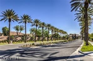4552 Largo Cantata St, Las Vegas, NV 89135 - view of asphalt road featuring curbs