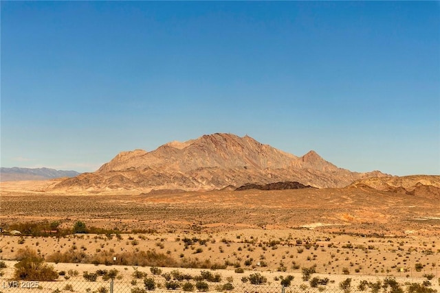 view of mountain backdrop