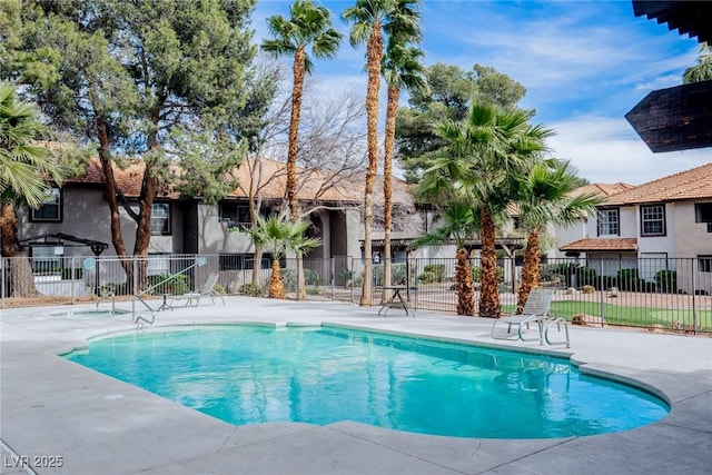 2606 S Durango Dr Unit 122, Las Vegas, NV 89117 - community pool with fence and a patio