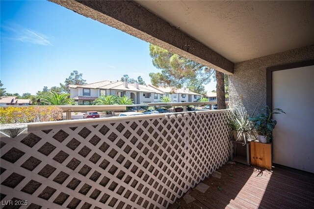 2606 S Durango Dr Unit 122, Las Vegas, NV 89117 - balcony with a residential view