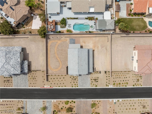 5449 Hickory Tree St, Las Vegas, NV 89149 - bird's eye view of a pool
