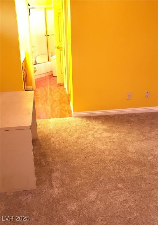 3954 Saddlewood Ct, Las Vegas, NV 89121 - hall with light carpet and baseboards