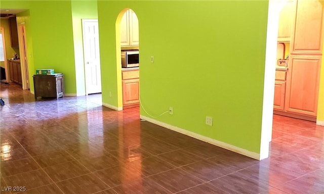 3954 Saddlewood Ct, Las Vegas, NV 89121 - unfurnished living room with baseboards
