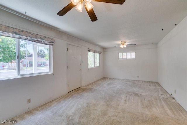 1127 Melville Dr, Las Vegas, NV 89102 - empty room with a ceiling fan and carpet