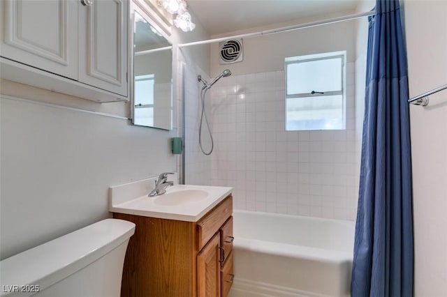 1127 Melville Dr, Las Vegas, NV 89102 - full bath with shower / bath combo, toilet, and vanity