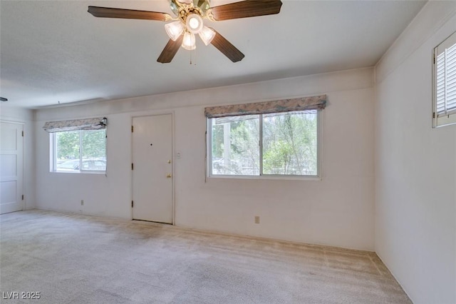 1127 Melville Dr, Las Vegas, NV 89102 - unfurnished room with carpet flooring and a ceiling fan