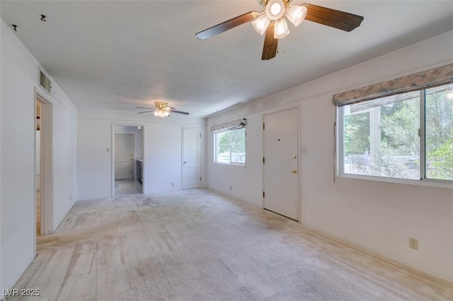 1127 Melville Dr, Las Vegas, NV 89102 - carpeted empty room with a ceiling fan