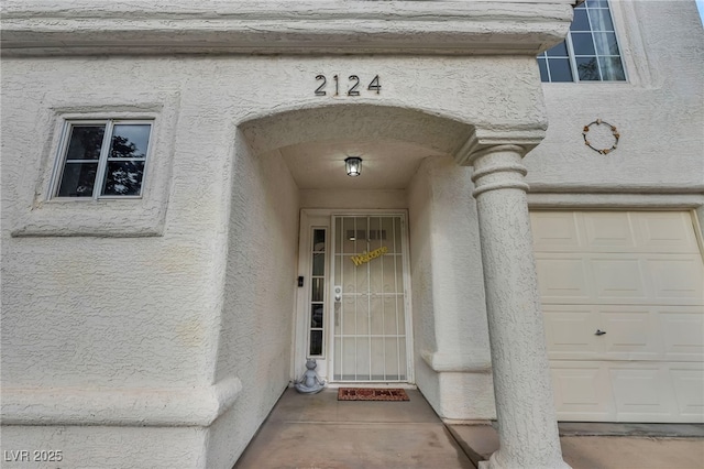 2124 Rising Mist St, Las Vegas, NV 89134 - property entrance with stucco siding