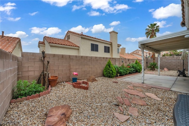 2124 Rising Mist St, Las Vegas, NV 89134 - fenced backyard with a patio