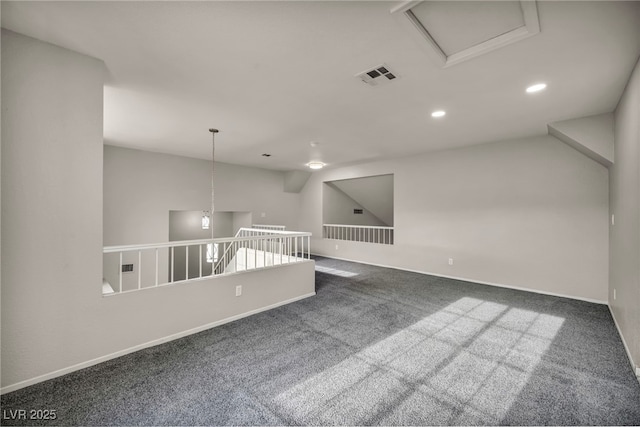 2124 Rising Mist St, Las Vegas, NV 89134 - unfurnished room with carpet floors and recessed lighting