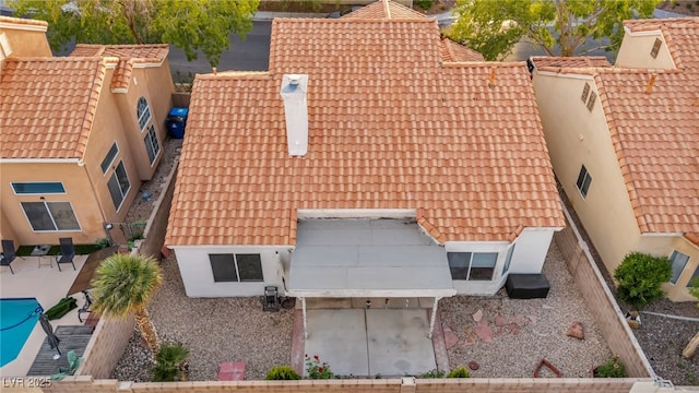 2124 Rising Mist St, Las Vegas, NV 89134 - view from above of property