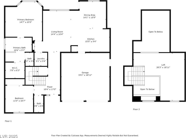 2124 Rising Mist St, Las Vegas, NV 89134 - property floor plan