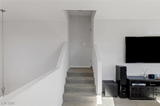 436 Trevinca St, Las Vegas, NV 89138 - staircase with carpet floors