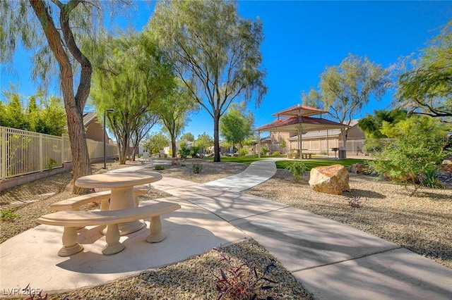 3712 Rocklin Peak Ave, North Las Vegas, NV 89081 - view of home's community with fence