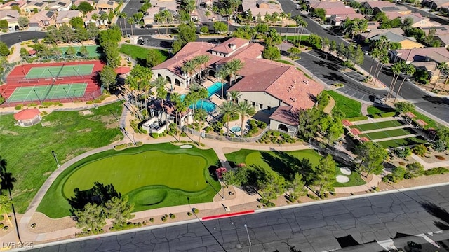 3712 Rocklin Peak Ave, North Las Vegas, NV 89081 - aerial view of residential area