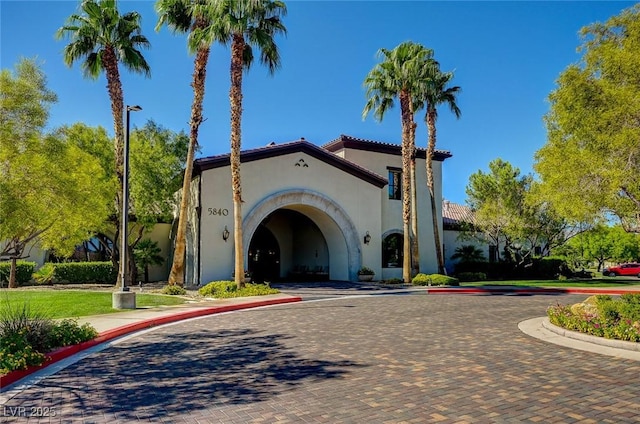 3712 Rocklin Peak Ave, North Las Vegas, NV 89081 - view of front of house featuring stucco siding
