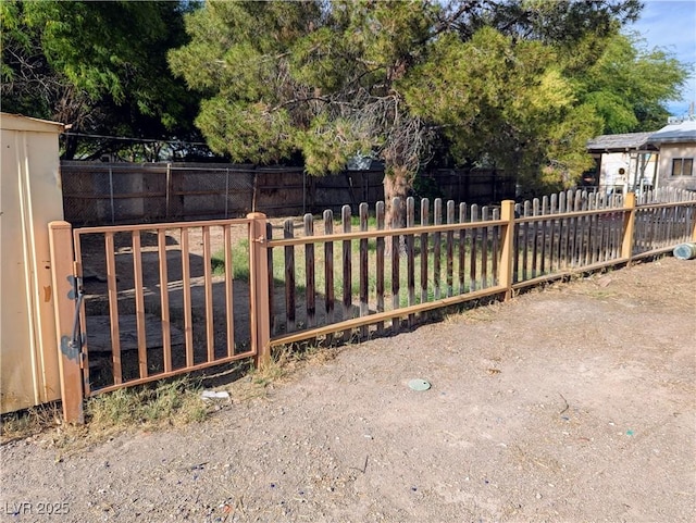 view of gate