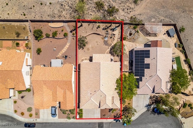 2587 Grizzly Park Ct, Henderson, NV 89052 - view of property location featuring property parcel outlined
