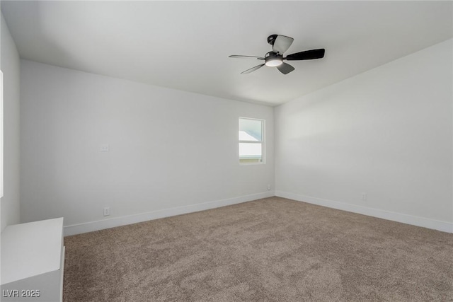 663 D Ave, Boulder City, NV 89005 - carpeted spare room featuring ceiling fan and baseboards