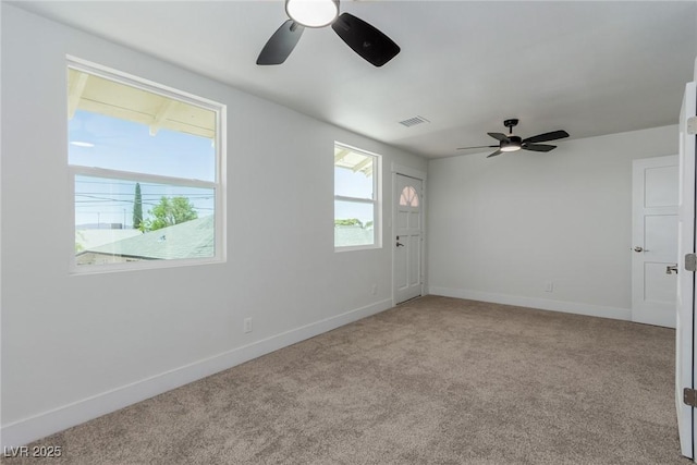 663 D Ave, Boulder City, NV 89005 - carpeted empty room with ceiling fan and baseboards