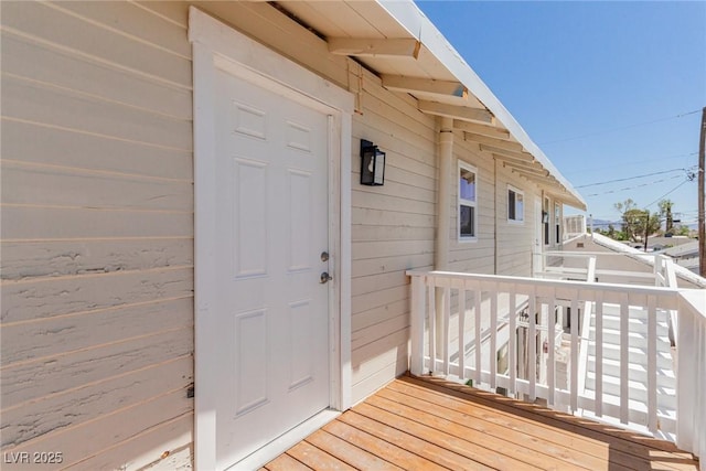 663 D Ave, Boulder City, NV 89005 - property entrance featuring a balcony
