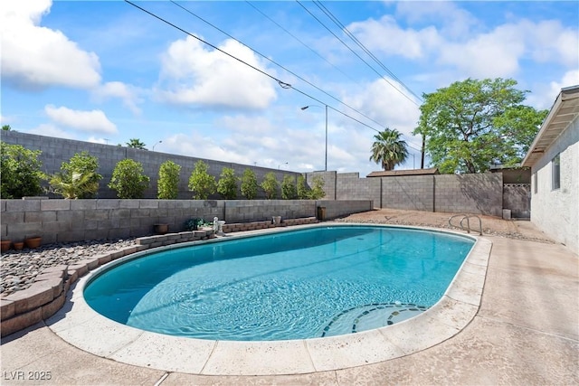 3661 Margarita Way, Las Vegas, NV 89103 - view of swimming pool with a fenced backyard