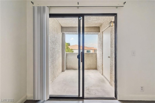 view of doorway