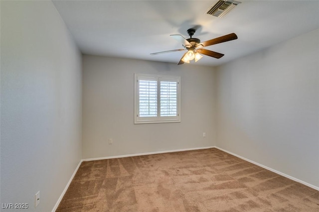 10009 Netherton Dr, Las Vegas, NV 89134 - empty room with a ceiling fan, carpet, and baseboards