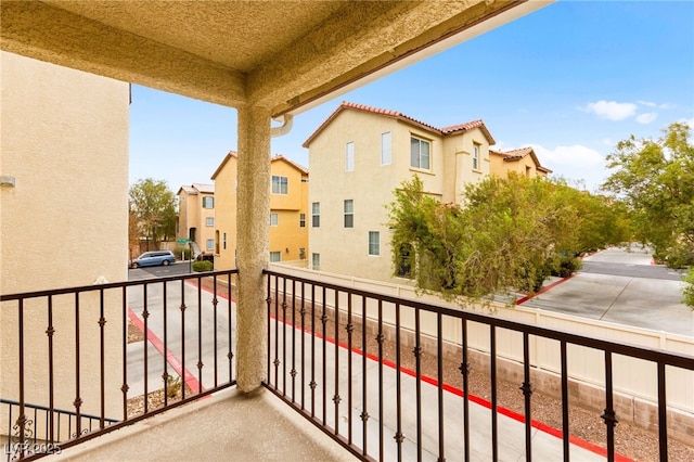 6488 Bentley Wood Ct, Las Vegas, NV 89130 - balcony with a residential view
