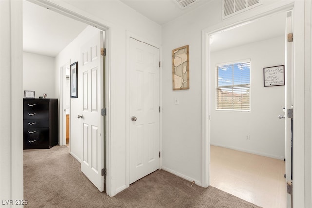 6488 Bentley Wood Ct, Las Vegas, NV 89130 - corridor featuring carpet flooring and baseboards