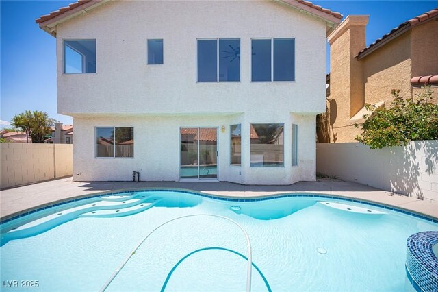 1620 Western Lily St, Las Vegas, NV 89128 - view of pool featuring fence and a patio