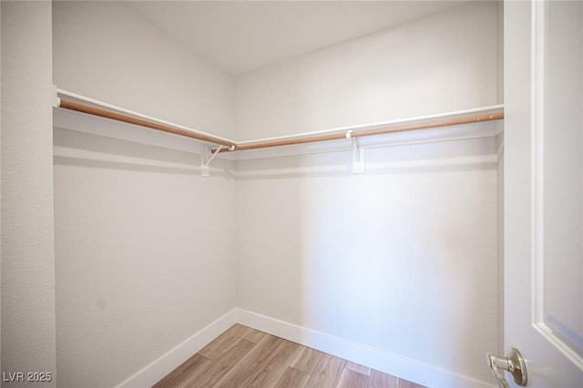 1620 Western Lily St, Las Vegas, NV 89128 - walk in closet featuring light wood-style flooring