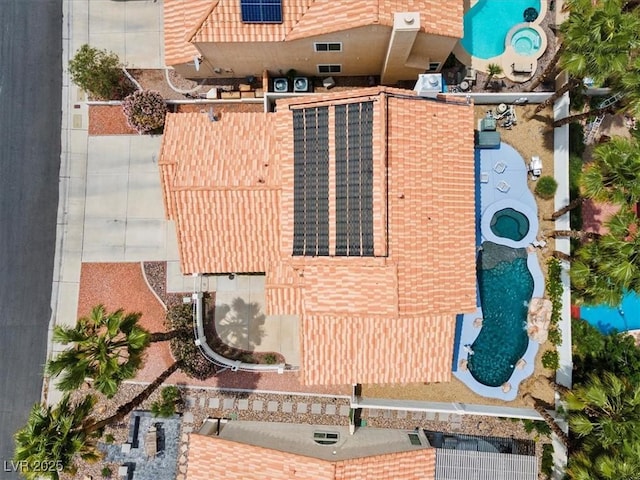2024 Spruce Brook Dr, Henderson, NV 89074 - view of subject property with a pool area